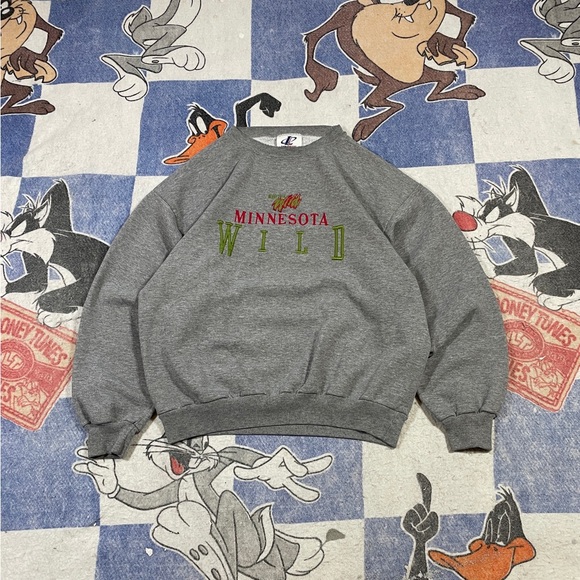 Vintage Minnesota Wild crewneck sweatshirt - Picture 1 of 2